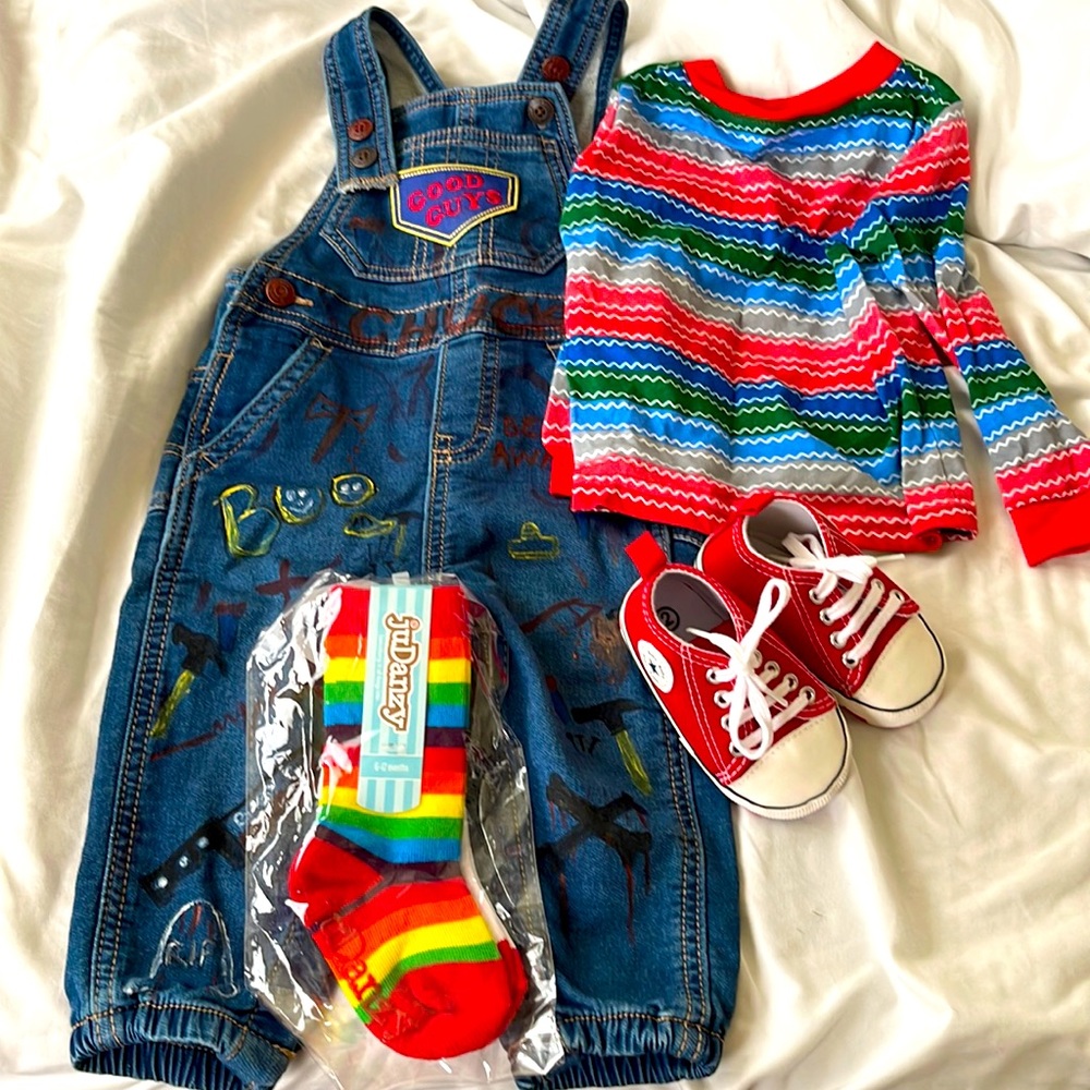 Chucky costume for 9 month old